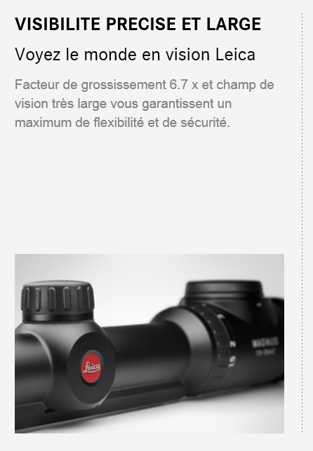 Lunettes de visee Leica